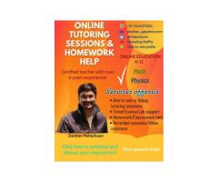 Online Exam taking and Tutoring