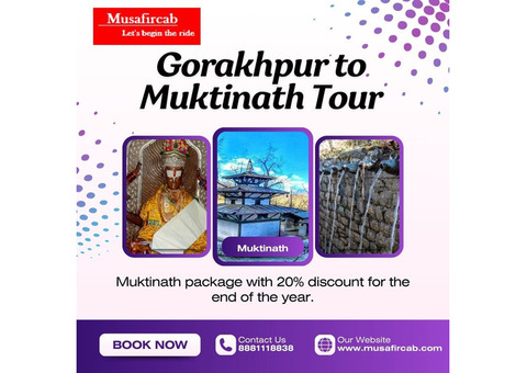 Muktinath Tour Package from Gorakhpur