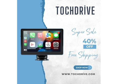 Universal Touchscreen Car Dashboard | Apple CarPlay & Android Auto