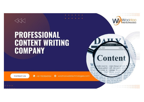 Professional Content Writing Company