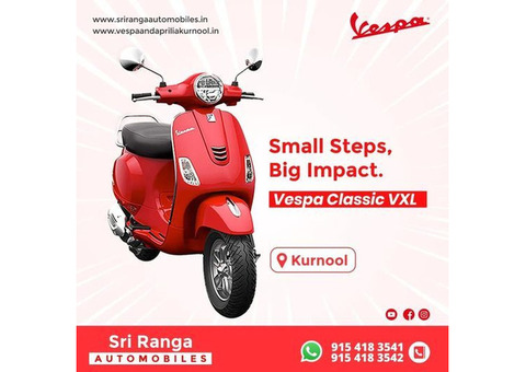 Kurnool Vespa Aprilia Service Center || Sri Rang