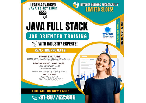 Java full stack training in hyderabad