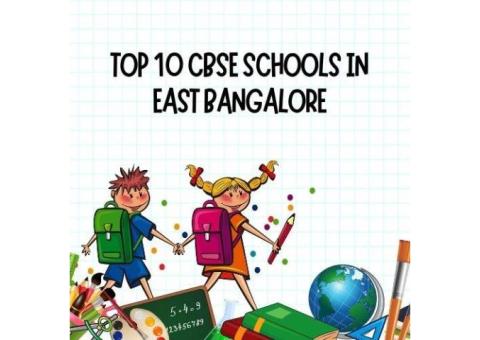 Top 10 CBSE Schools In East Bangalore