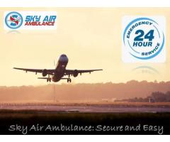 Modern and Hi-Tech Air Ambulance from Patna by Sky